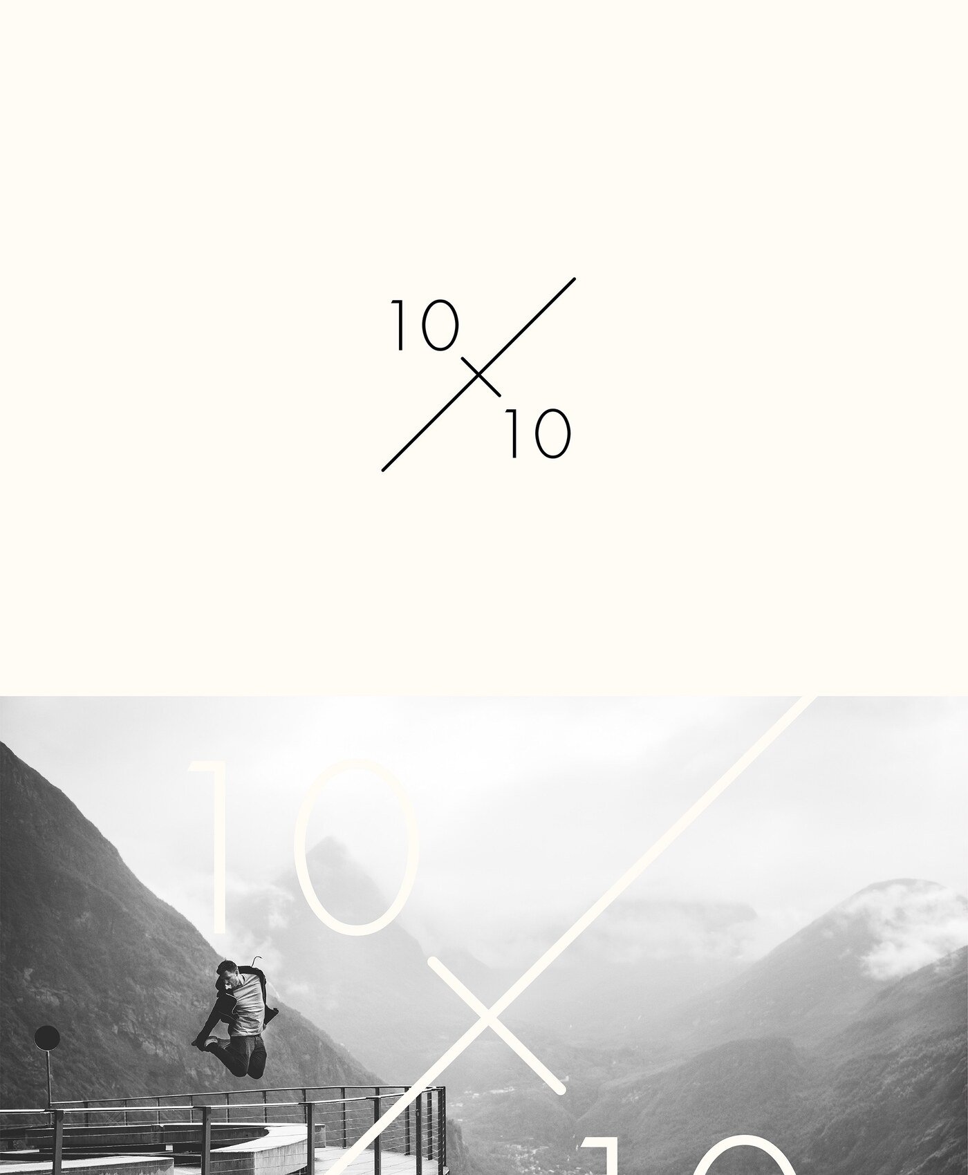 10 x 10 — identidad de marca por Eva Hilla Studio