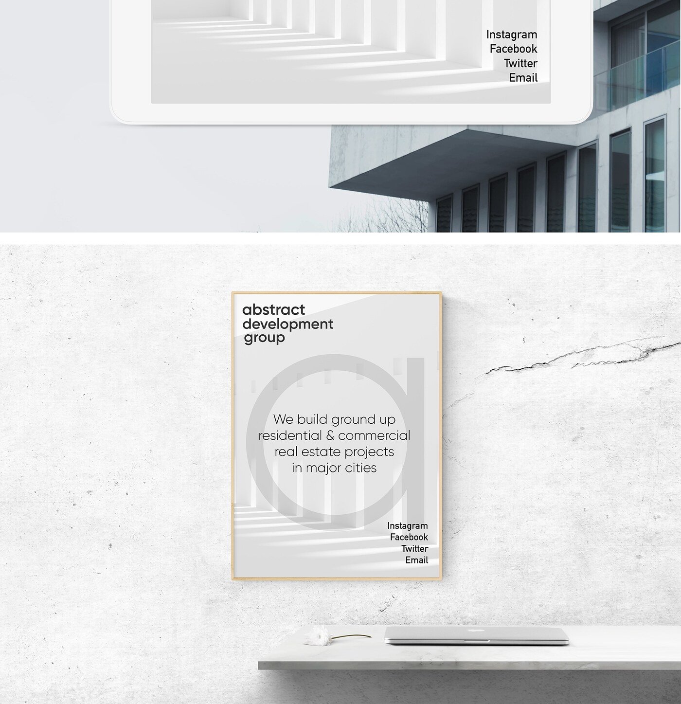 Abstract — identidad de marca por Eva Hilla Studio