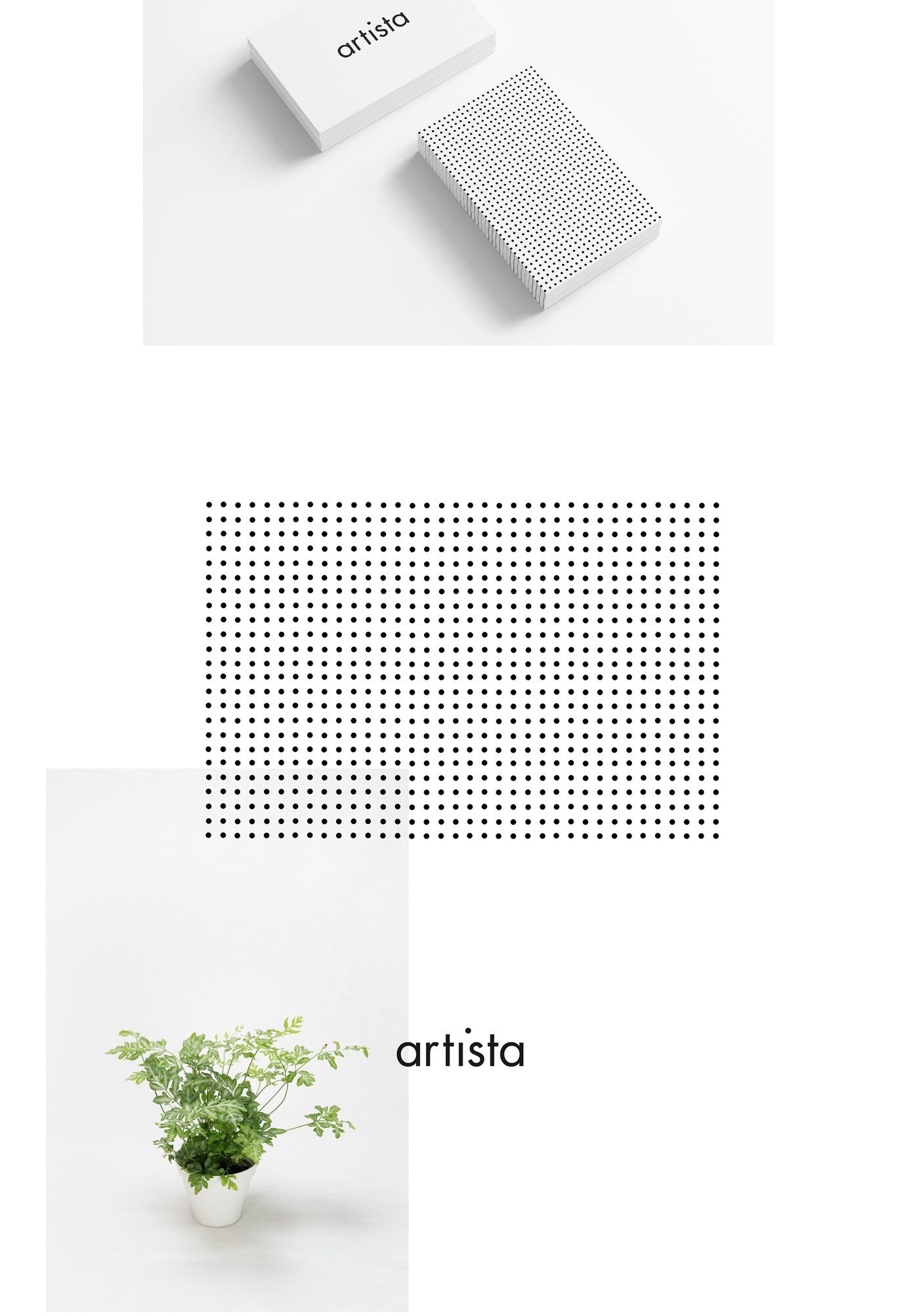 Identidad de marca de mobiliario de madera Artista por Eva Hilla Studio