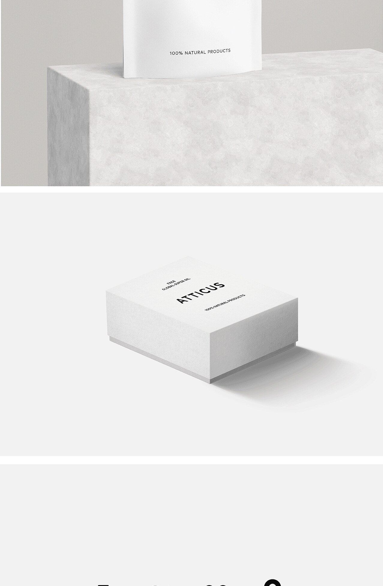 Atticus — identidad de marca por Eva Hilla Studio