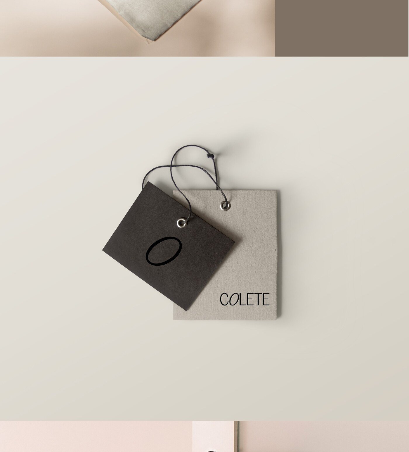 Identidad de marca del chaleco premium para mujer Colete por Eva Hilla Studio