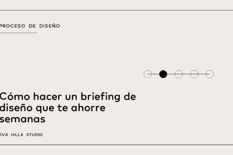 Cómo hacer un briefing de diseño que te ahorre semanas — Eva Hilla Studio