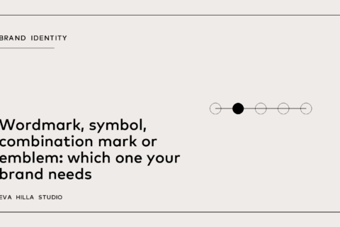 Wordmark, symbol, combination mark or emblem: which one your brand needs — Eva Hilla Studio