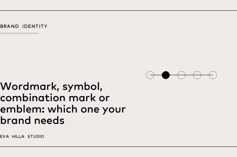 Wordmark, symbol, combination mark or emblem: which one your brand needs — Eva Hilla Studio