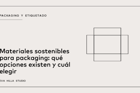 Materiales sostenibles para packaging: qué opciones existen y cuál elegir — Eva Hilla Studio