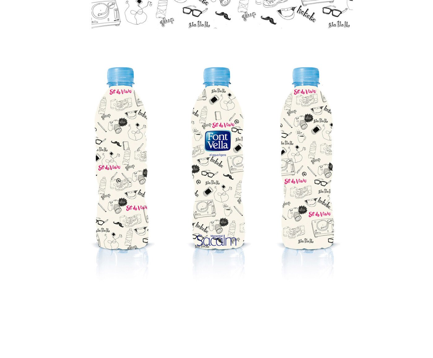 Glup — ilustración y estampados por Eva Hilla Studio