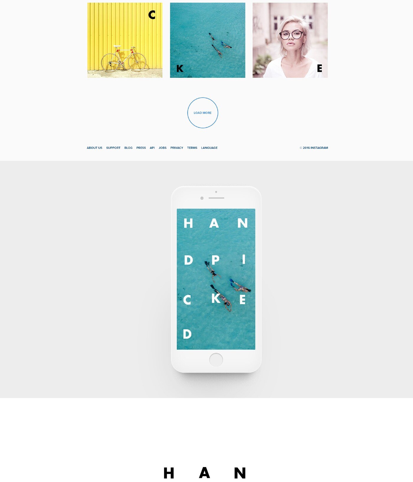 Identidad de marca de viajes y lifestyle Handpicked por Eva Hilla Studio