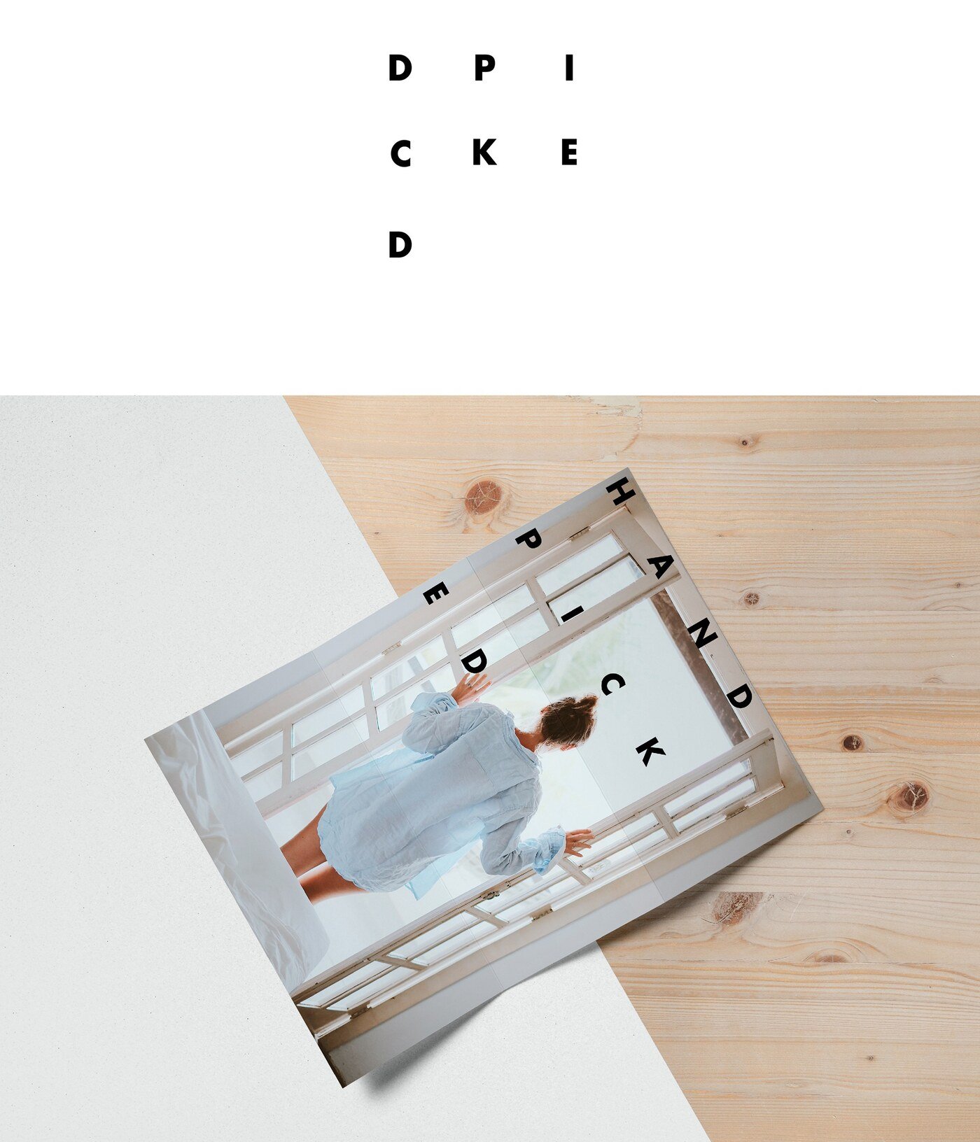 Identidad de marca de viajes y lifestyle Handpicked por Eva Hilla Studio