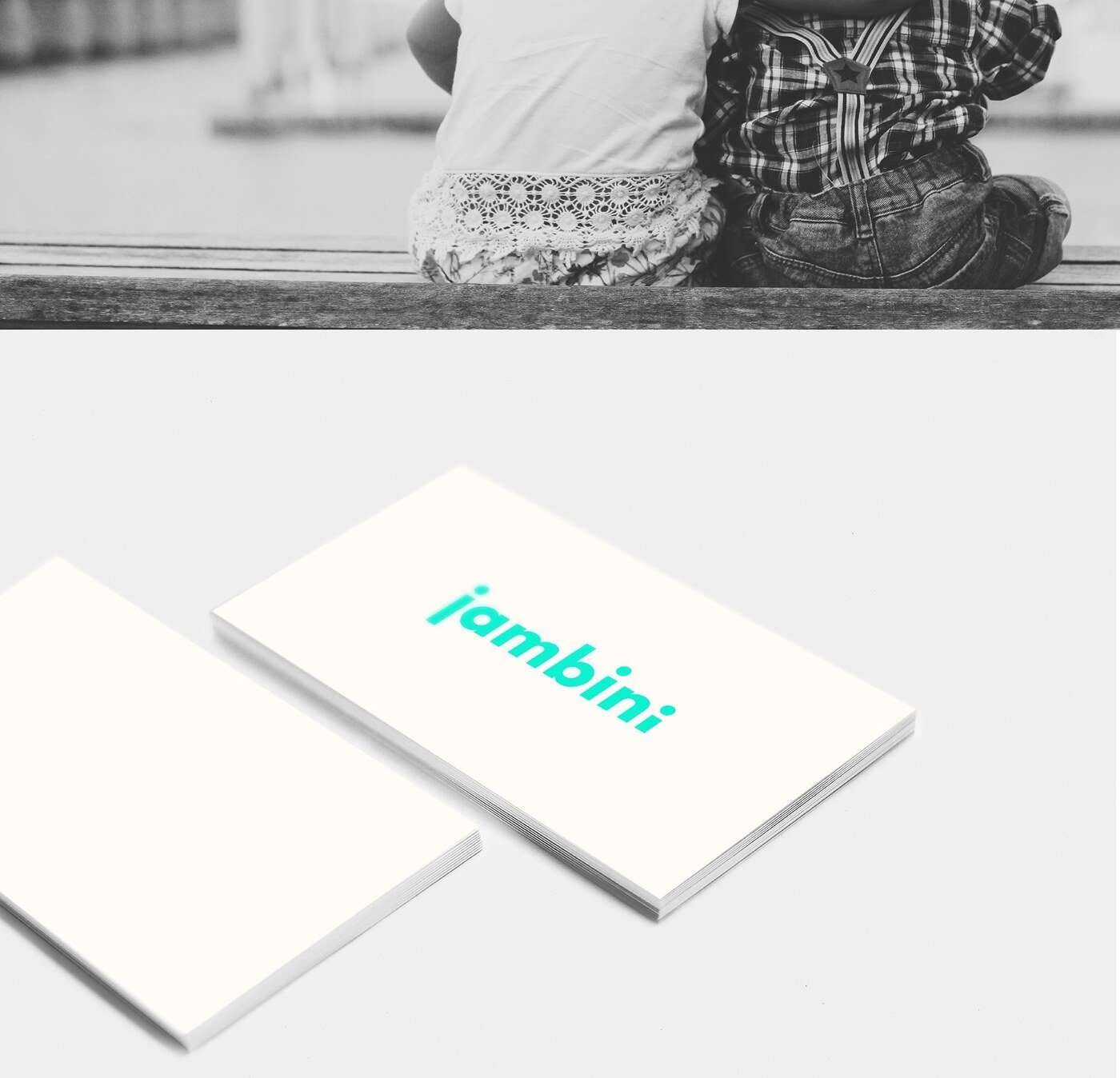 Diseno de logotipo para productos de bebe y maternidad Jambini por Eva Hilla Studio