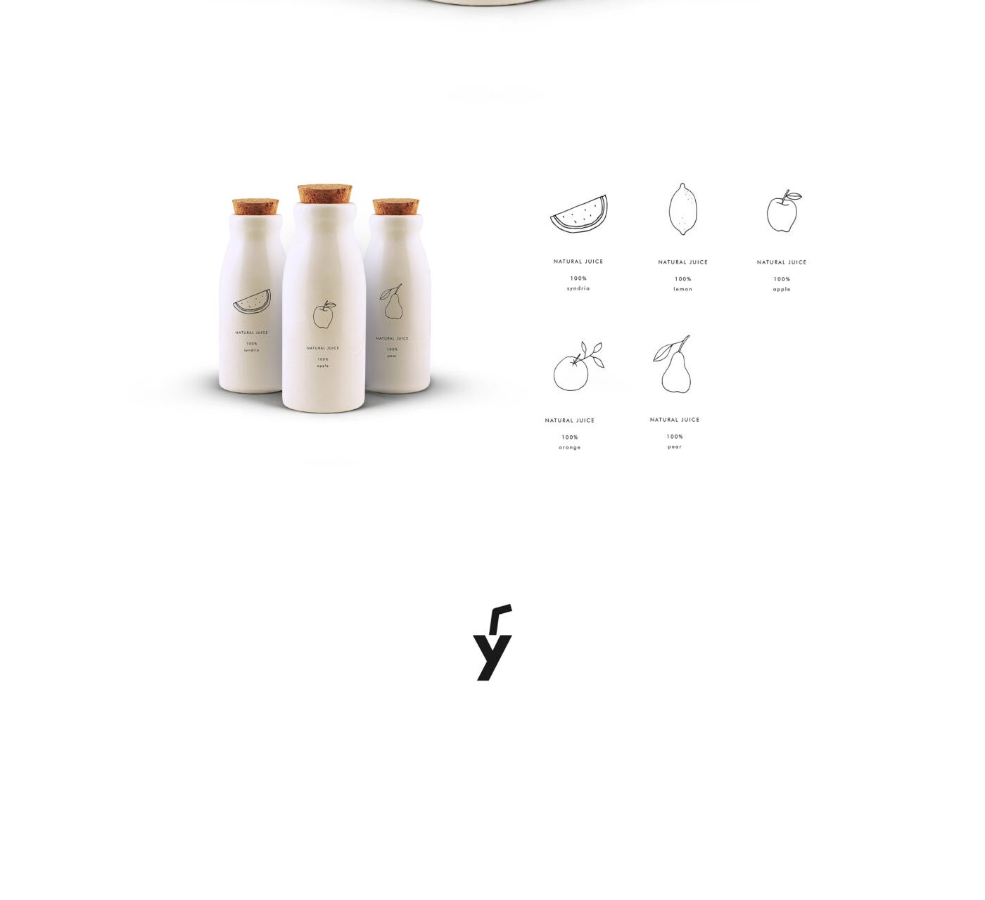 Juicydrop — identidad de marca por Eva Hilla Studio
