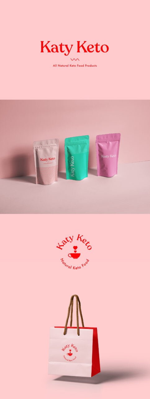 Katy Keto — identidad de marca por Eva Hilla Studio