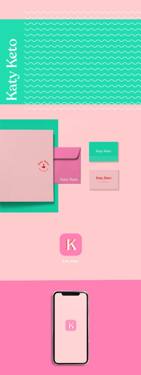Katy Keto — identidad de marca por Eva Hilla Studio