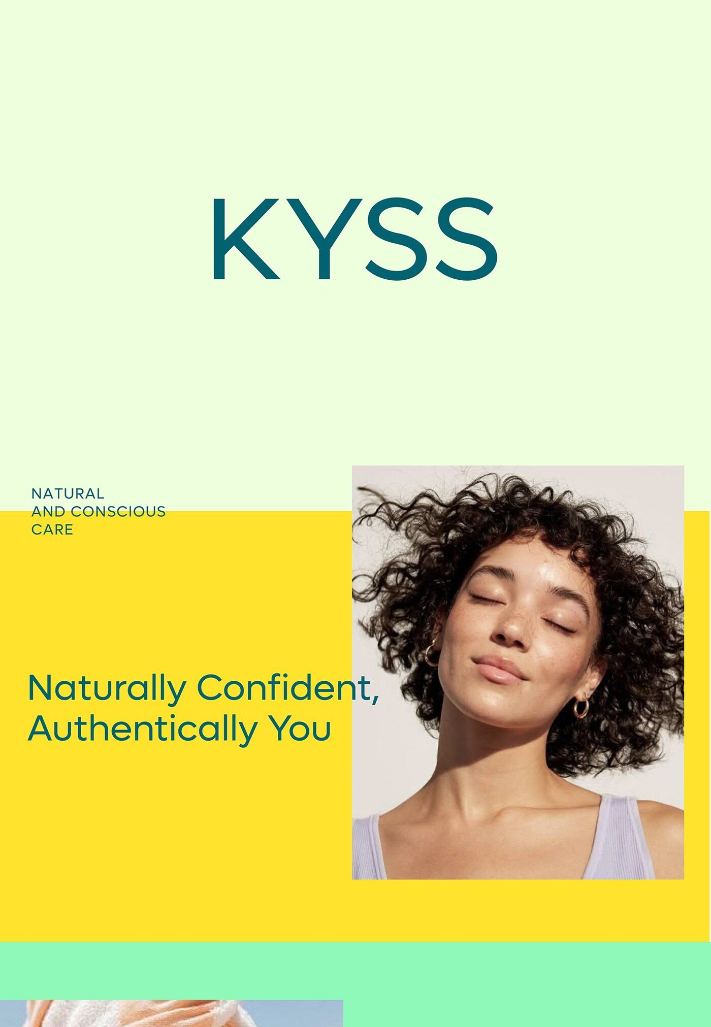 Identidad y packaging del desodorante natural KYSS por Eva Hilla Studio