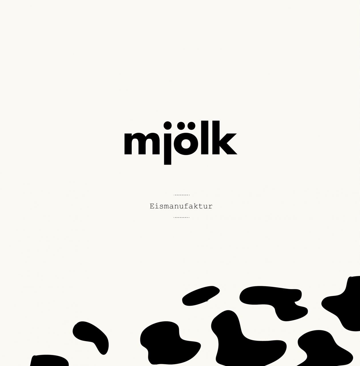 MJÖLK — identidad de marca por Eva Hilla Studio