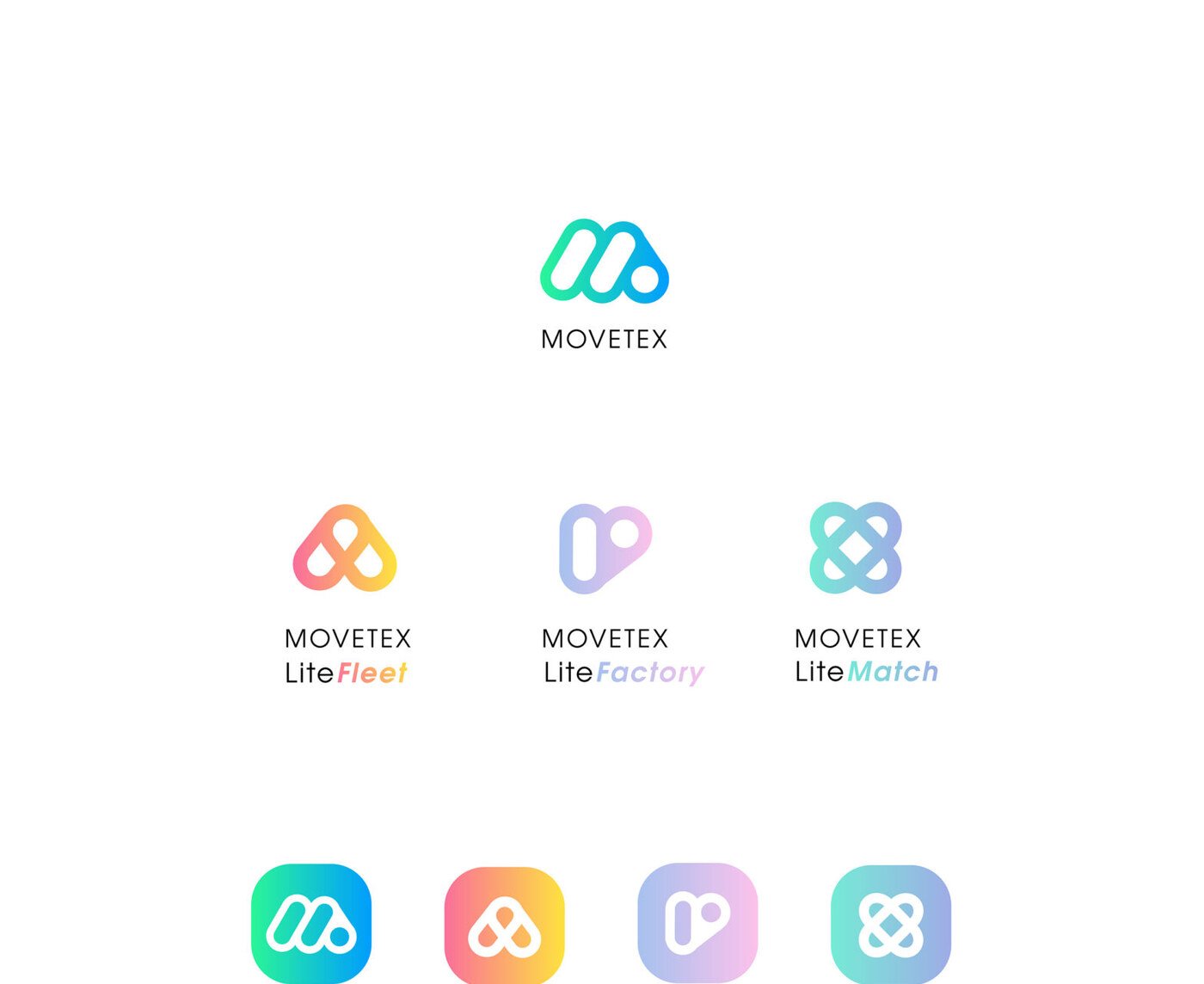 Movetex — identidad de marca por Eva Hilla Studio