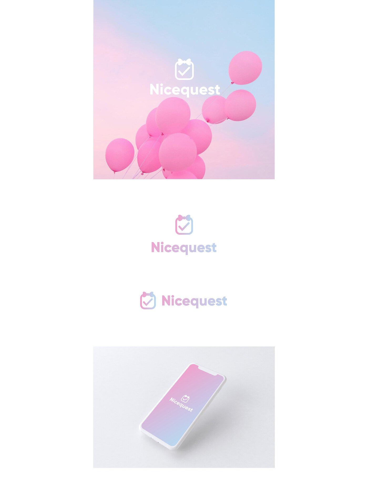 Nicequest — identidad de marca por Eva Hilla Studio