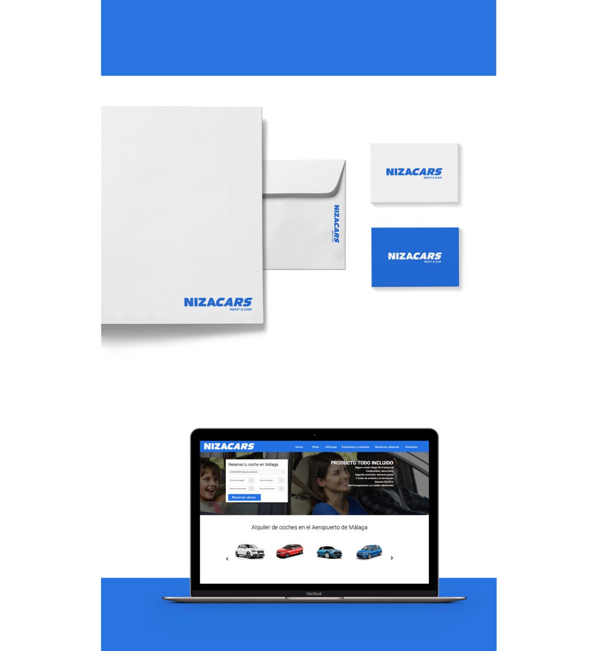 Nizacars — diseño de logotipo por Eva Hilla Studio