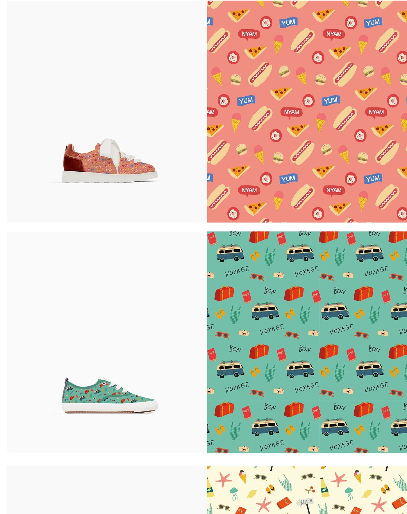 Patterns — ilustración y estampados por Eva Hilla Studio