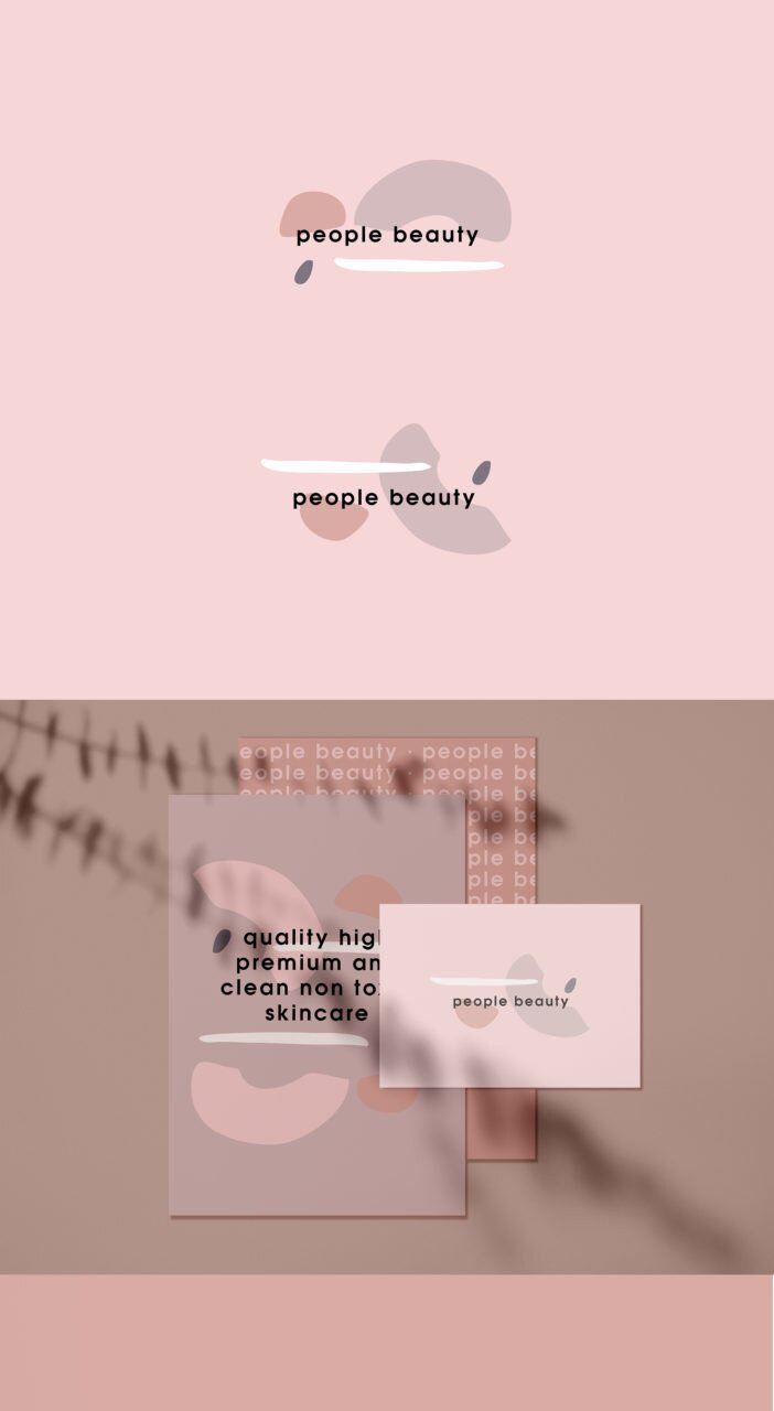 People Beauty — brand identity by Eva Hilla Studio