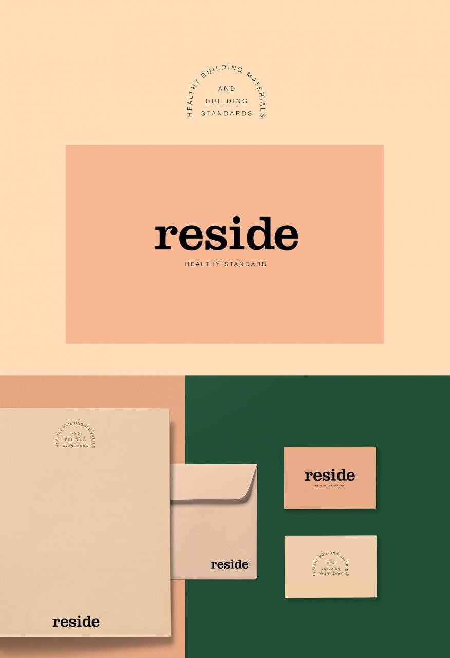 Reside — identidad de marca por Eva Hilla Studio