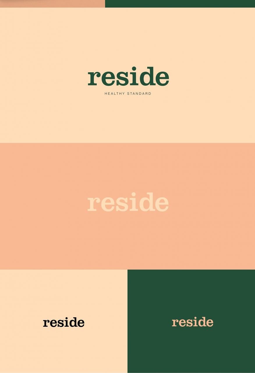 Reside — identidad de marca por Eva Hilla Studio