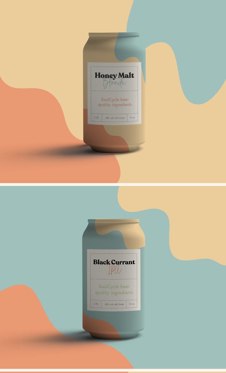 Soul Cycle — packaging & labels by Eva Hilla Studio