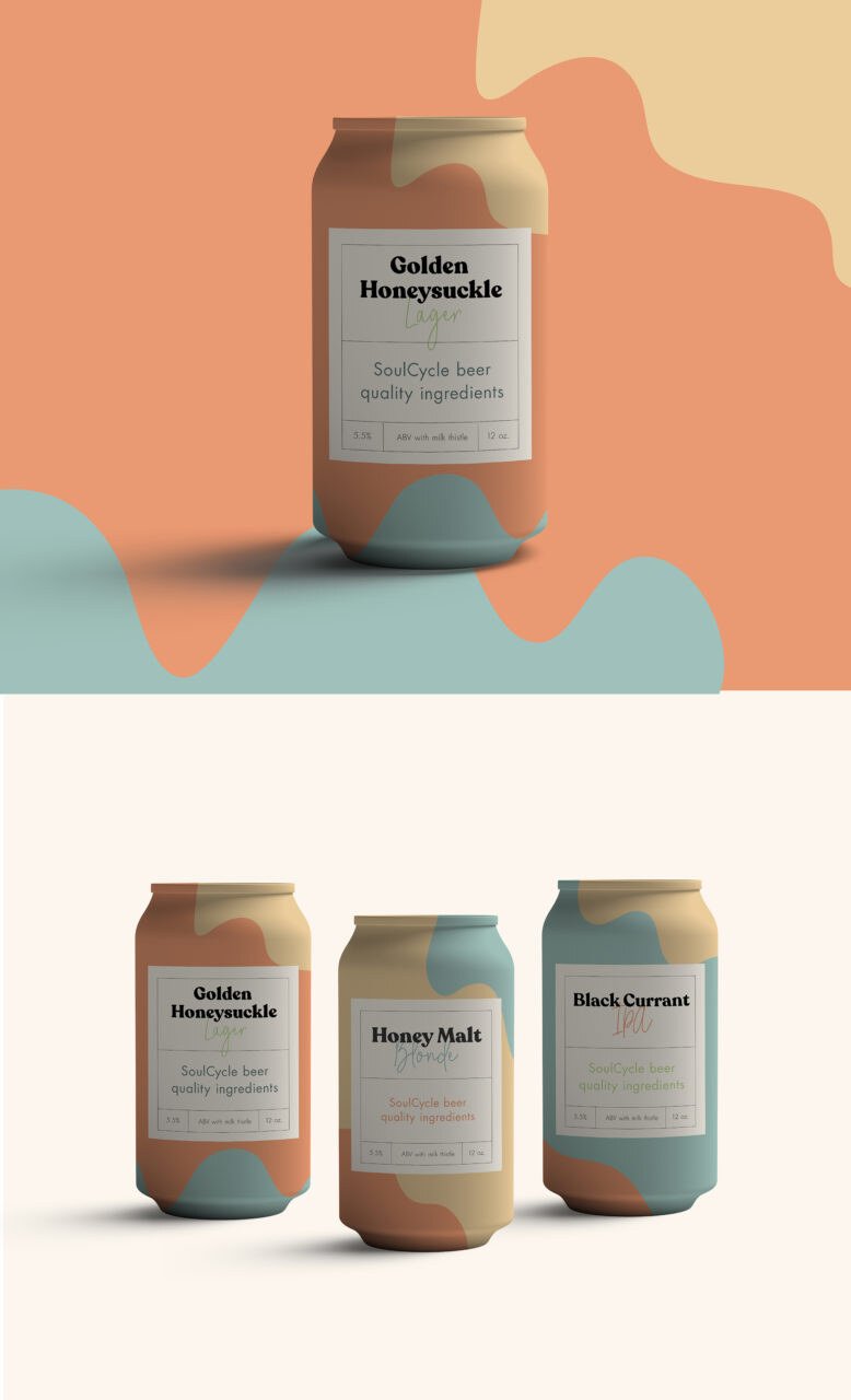 Soul Cycle — packaging & labels by Eva Hilla Studio