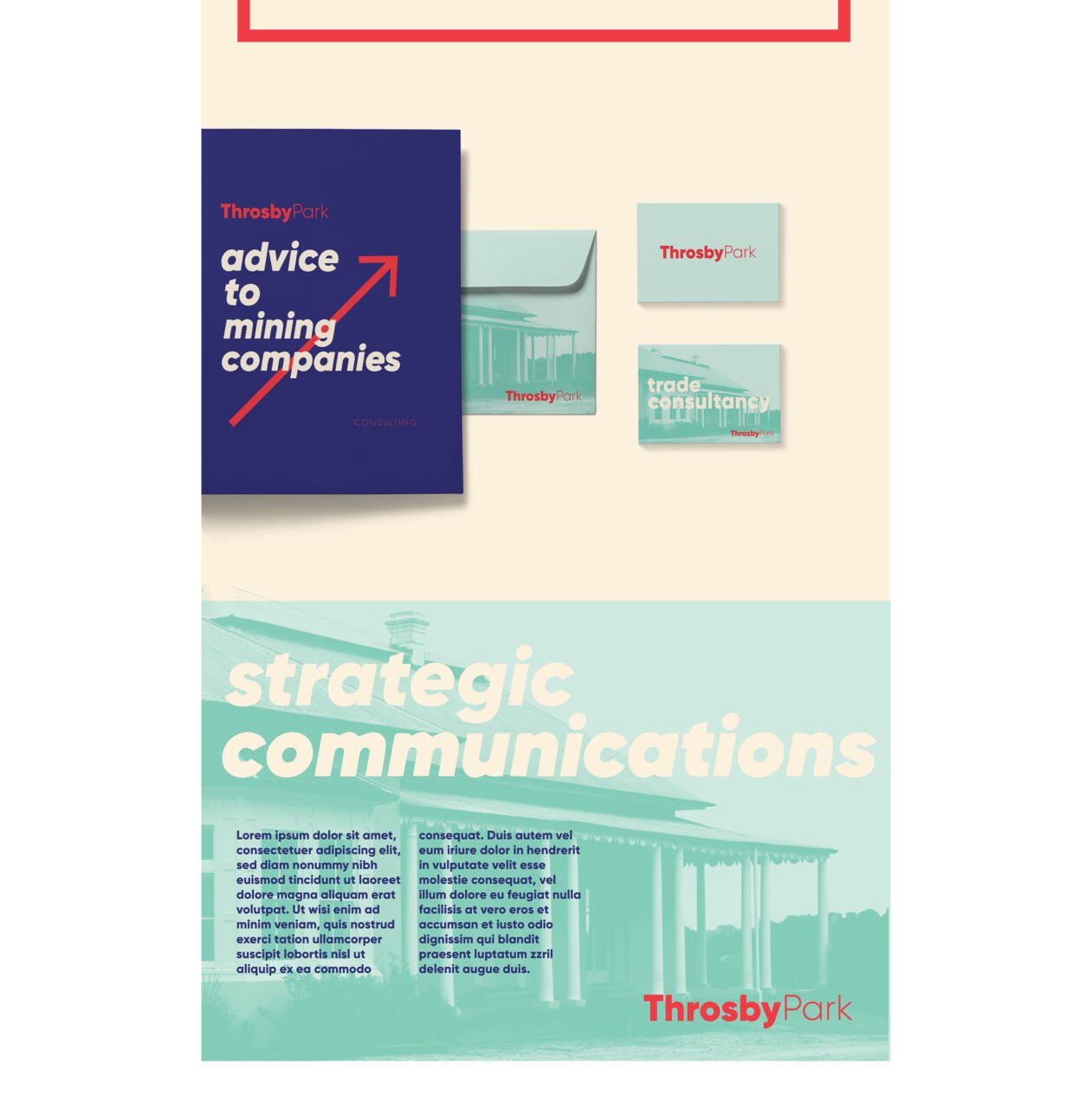 Throsby Park Consulting — identidad de marca por Eva Hilla Studio