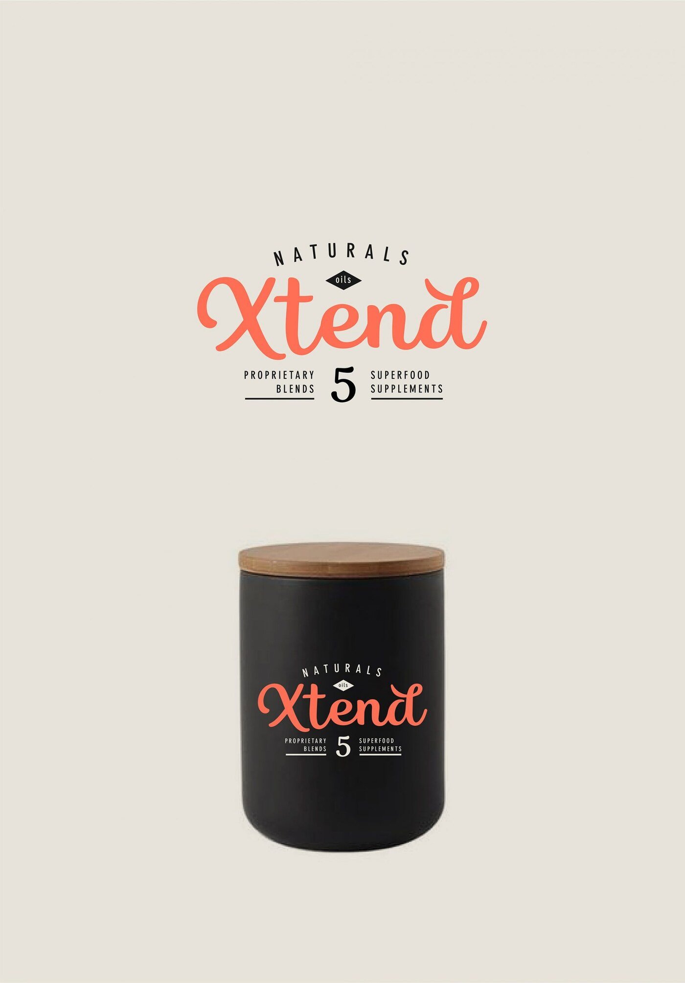 Xtend5 — identidad de marca por Eva Hilla Studio