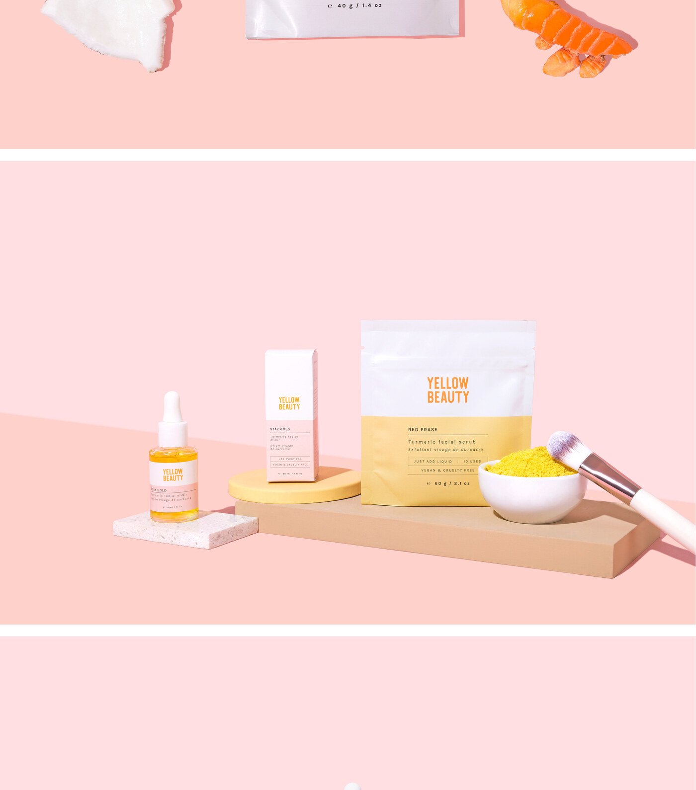 Yellow Beauty — packaging y etiquetas por Eva Hilla Studio
