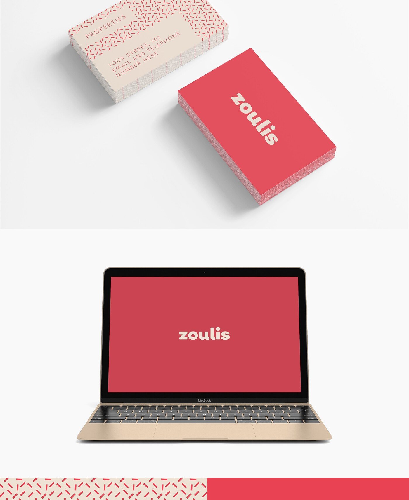 Zoulis Properties — identidad de marca por Eva Hilla Studio
